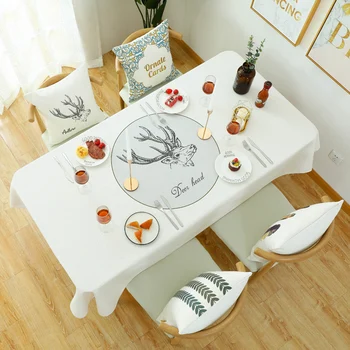 Cotton Linen Blend Europe Creative Tablecloth Table Cover With Waterproof Oilproof Rectangular & Round Dining Table Cloth
Cotton Linen Blend Europe Creative Tablecloth Table Cover With Waterproof Oilproof Rectangular & Round Dining Table Cloth