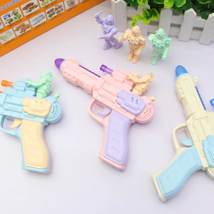 Small Expert Electric Toy Gun with Light And Music with Assembly Robot Children Vibration Sound Gun Toy
Small Expert Electric Toy Gun with Light And Music with Assembly Robot Children Vibration Sound Gun Toy