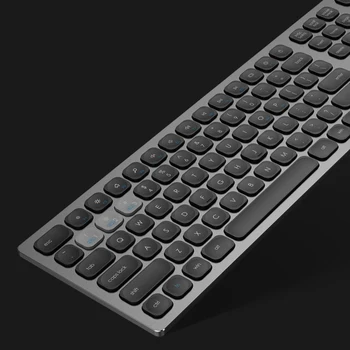 2.4Ghz & BT Wireless Metal Keyboard Aluminum, Full Size 110 keys 3 Devices Working Synchronously,Desinger Keyboard Ergonomic
2.4Ghz & BT Wireless Metal Keyboard Aluminum, Full Size 110 keys 3 Devices Working Synchronously,Desinger Keyboard Ergonomic