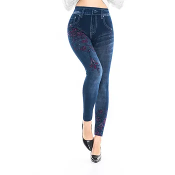 Red Flower Imitation Denim Slim Leggings Piece Legginsy Nine Legging Plus Size Pants Capris
Red Flower Imitation Denim Slim Leggings Piece Legginsy Nine Legging Plus Size Pants Capris
