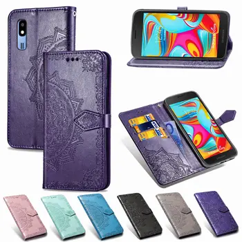 

Datura Leather Wallet Case For Samsung Galaxy A2 Core A3 A5 2017 A6 A7 A9 A8 Plus 2018 A6S A8S A9S A310 A510 A320 A520 Cover