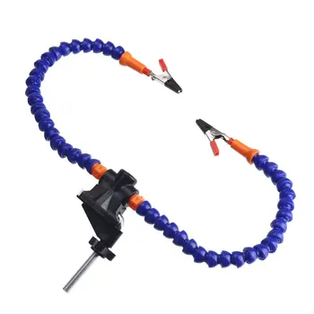 Third Helping Hand Soldering Holder Desktop Clip Mobile Magnifier 2PCS Flexible Arms Soldeirng Station For Welding Repair Tool
Third Helping Hand Soldering Holder Desktop Clip Mobile Magnifier 2PCS Flexible Arms Soldeirng Station For Welding Repair Tool