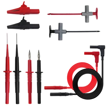 10pcs Multimeter Probes Replaceable Needles Test Leads Kits Probes For Digital Multimeter Cable Feeler For Multimeter Wire Tips
10pcs Multimeter Probes Replaceable Needles Test Leads Kits Probes For Digital Multimeter Cable Feeler For Multimeter Wire Tips
