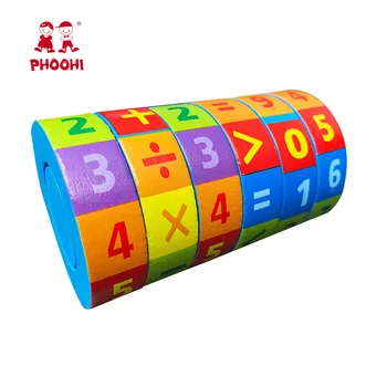 Wooden Digital Magic Cube Puzzle Rotating Magicos Wooden Toys for Children Gifts
Wooden Digital Magic Cube Puzzle Rotating Magicos Wooden Toys for Children Gifts