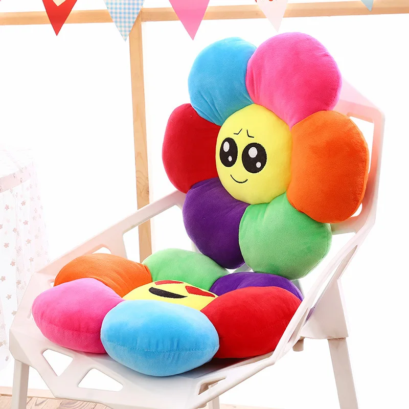 New Style Colorful Sunflower Cushion Shaking Voice Network Red-Seat Cushion Expression Petal Office Lumbar Support Pillow Large
New Style Colorful Sunflower Cushion Shaking Voice Network Red-Seat Cushion Expression Petal Office Lumbar Support Pillow Large