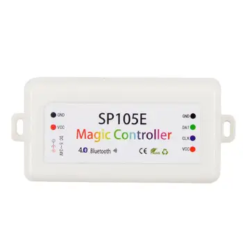20pcs DC5-24V 2048 Pixels SP105E LED Magic Controller 4.0 Bluetooth APP Controller WS2801 WS2811 WS2812B SK6812 LDP8806 Strip
20pcs DC5-24V 2048 Pixels SP105E LED Magic Controller 4.0 Bluetooth APP Controller WS2801 WS2811 WS2812B SK6812 LDP8806 Strip
