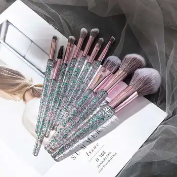 10 Makeup Brush Sets Liquid Foundation Blush Eye Shadow Concealer Lip Makeup Brush Dazzling Flash Makeup Brush Beauty Tool Set
10 Makeup Brush Sets Liquid Foundation Blush Eye Shadow Concealer Lip Makeup Brush Dazzling Flash Makeup Brush Beauty Tool Set