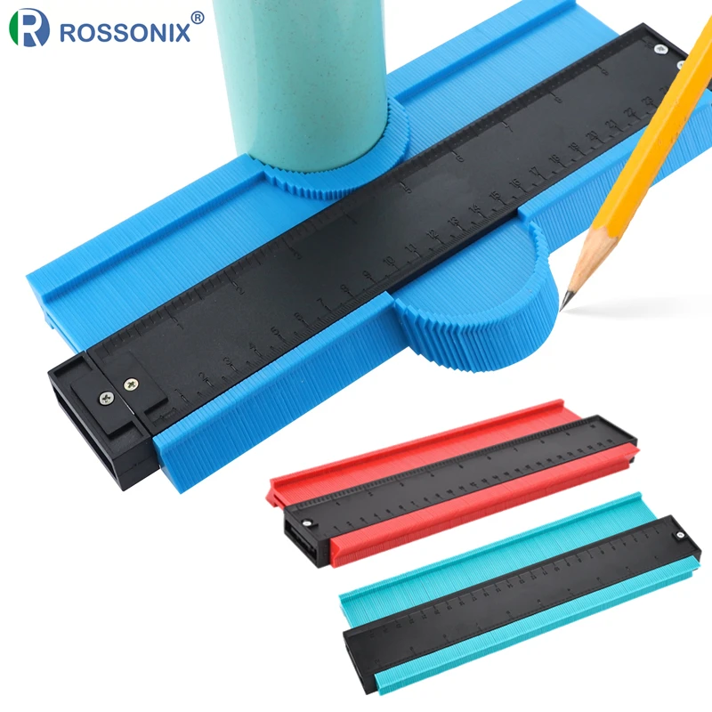 ROSSONIX 5 inch 10 inch Shape Contour Gauge Duplicator Plastic Profile Copy Gauge Wood Marking Winding Pipe Tiling Laminate Tool
ROSSONIX 5 inch 10 inch Shape Contour Gauge Duplicator Plastic Profile Copy Gauge Wood Marking Winding Pipe Tiling Laminate Tool