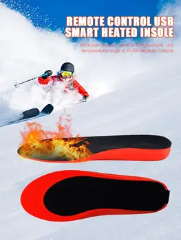 USB Electric Heated Insoles Rechargeable Heating Shoe Inserts Wireless Foot Warmers with Charger and Remote Control for camping
USB Electric Heated Insoles Rechargeable Heating Shoe Inserts Wireless Foot Warmers with Charger and Remote Control for camping