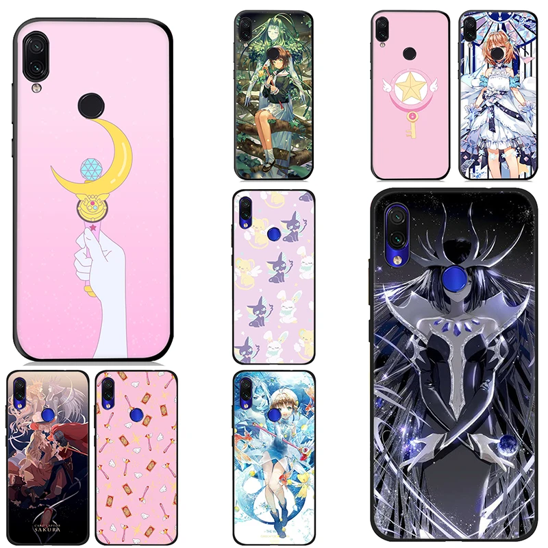 IYICAO Cardcaptor Sakura Soft Case for Xiaomi Redmi K20 8A 7A 7 S2 6 Pro 5 Plus Go 5A 4X 4A Silicone |