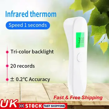 Baby Infrared Electronic Thermometer Without Battery LCD Digital Non-contact IR Infrared Thermometer Forehead Temperature Meter