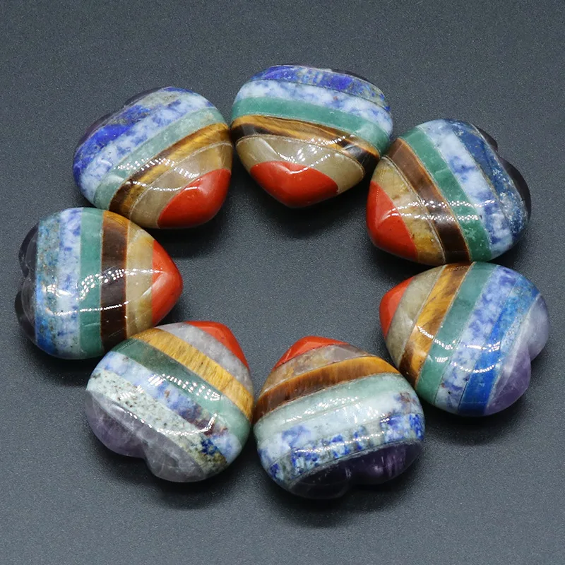 7pcs chakela 30mm non-porous seven chakras love small ornaments natural gems stitching crafts chakra meditation
7pcs chakela 30mm non-porous seven chakras love small ornaments natural gems stitching crafts chakra meditation