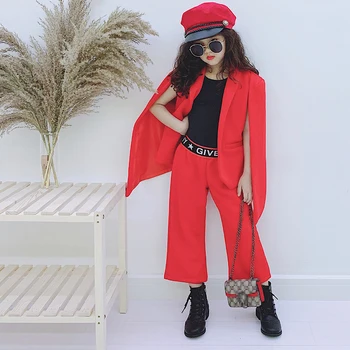 Spring Autumn girls set suit for baby baby clothing fashion red sleeveless 2 pcs set party trend clothing for girls 3 to 12T yrs 
Spring Autumn girls set suit for baby baby clothing fashion red sleeveless 2 pcs set party trend clothing for girls 3 to 12T yrs