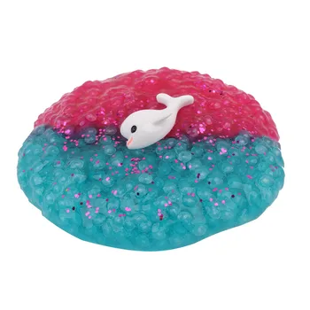 Fun toy DIY slime toy colorful crystal mud 120ml dolphin mud mixed rice grain mucus putty scented pressure kids mud toy 8.23
Fun toy DIY slime toy colorful crystal mud 120ml dolphin mud mixed rice grain mucus putty scented pressure kids mud toy 8.23