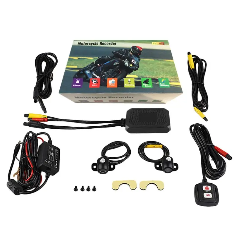 1Set M1 Dashcam Motorcycle Driving DVR Recorder Hd Sport Camera Dash Cam with Dual-track Front Rear Camera Recorder
1Set M1 Dashcam Motorcycle Driving DVR Recorder Hd Sport Camera Dash Cam with Dual-track Front Rear Camera Recorder