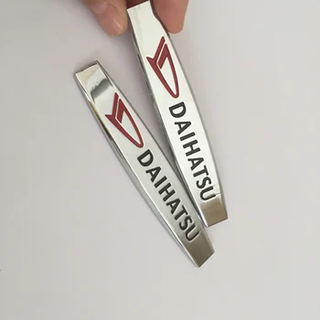 2pcs Daihatsu Car Fender side Emblem Badge Decal rear bumper trunk Sticker for D-Base D-R Pico Materia Kopen COPEN Esse Altis
2pcs Daihatsu Car Fender side Emblem Badge Decal rear bumper trunk Sticker for D-Base D-R Pico Materia Kopen COPEN Esse Altis