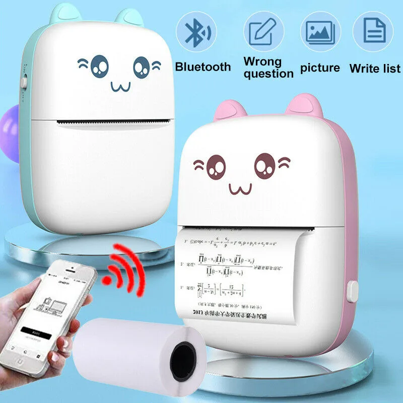 Pocket Photo Printer Machine Bluetooth Thermal Printer Mini Wireless Protable Mobile Notes A6 Printer for Android Phone
Pocket Photo Printer Machine Bluetooth Thermal Printer Mini Wireless Protable Mobile Notes A6 Printer for Android Phone