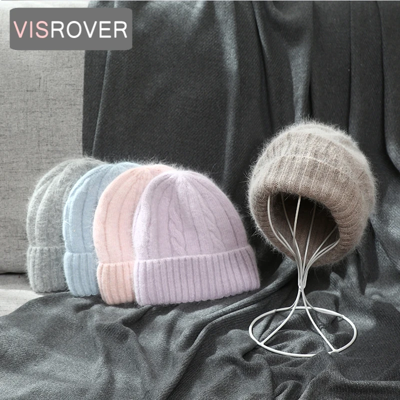 VISROVER 5 colors unisex solid color real rabbit fur beanies winter hat for woman best match acrylic woman Autumn Warm skullies
VISROVER 5 colors unisex solid color real rabbit fur beanies winter hat for woman best match acrylic woman Autumn Warm skullies