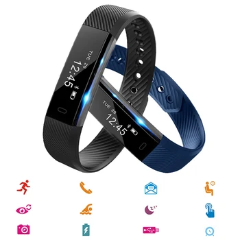 Bluetooth Smartband IP67 Waterproof Steps Calorie Calculation Distance Sport Smart Wristband with Call Reminder Message Push
Bluetooth Smartband IP67 Waterproof Steps Calorie Calculation Distance Sport Smart Wristband with Call Reminder Message Push