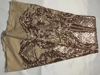 Gold Color African Lace Fabric 2019 High Quality 3 d flowers Lace sequins Embroidery Tulle Lace Fabric Nigerian Sequins Lace
Gold Color African Lace Fabric 2019 High Quality 3 d flowers Lace sequins Embroidery Tulle Lace Fabric Nigerian Sequins Lace