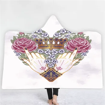 Love Crown Hooded Blanket Home Office Textile For Adult Child Washable Warm Throw Blanket Essential for Portable Travel
Love Crown Hooded Blanket Home Office Textile For Adult Child Washable Warm Throw Blanket Essential for Portable Travel