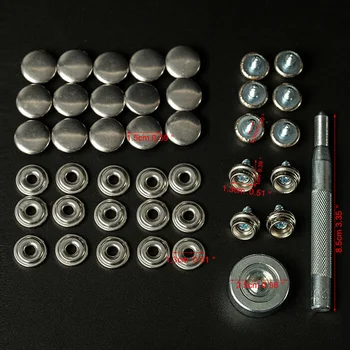 Functional Snaps Fastener Repair Kit Copper+Iron Various Styles Portable Install Tool 62PCS Marine
Functional Snaps Fastener Repair Kit Copper+Iron Various Styles Portable Install Tool 62PCS Marine