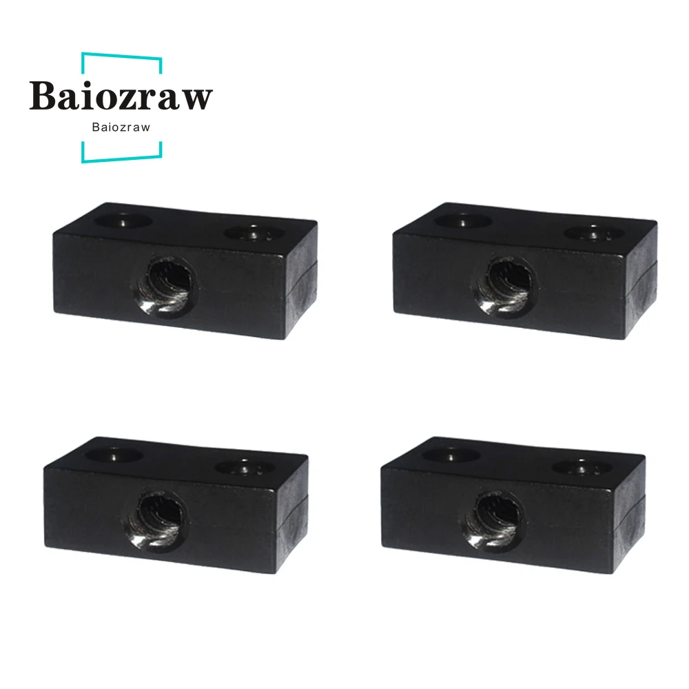 3D Printer Nut Openbuilds T Type Anti-backlash Block T8 Screw Nut Block 8mm Pich 1mm 2mm Lead 2mm 4mm 8mm 10mm 12mm 14mm 1pcs
3D Printer Nut Openbuilds T Type Anti-backlash Block T8 Screw Nut Block 8mm Pich 1mm 2mm Lead 2mm 4mm 8mm 10mm 12mm 14mm 1pcs