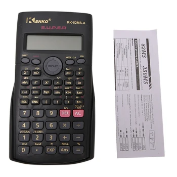 2020 New Student Multi-Function 2-Line Display 12 Digit Electronic Scientific Calculator
2020 New Student Multi-Function 2-Line Display 12 Digit Electronic Scientific Calculator