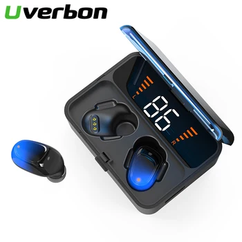 TWS Bluetooth Earphone IPX5 Waterproof Wireless Handsfree Sports Earbuds Gaming Headset with Mic 2000mAh LED Power display
TWS Bluetooth Earphone IPX5 Waterproof Wireless Handsfree Sports Earbuds Gaming Headset with Mic 2000mAh LED Power display