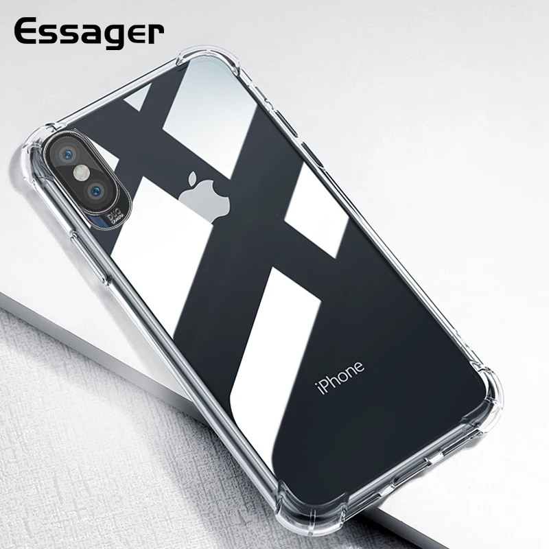 Essager Shockproof Phone Case for iPhone XS Max XR X 8 7 6 6S S Plus 5 5S SE Luxury Silicone Cover For iPhone 8plus 7plus Coque
Essager Shockproof Phone Case for iPhone XS Max XR X 8 7 6 6S S Plus 5 5S SE Luxury Silicone Cover For iPhone 8plus 7plus Coque