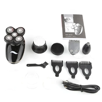 5 in 1 Shavers Nose Beard Trimmer Hair Clipper Shaving Kit Rotary Shaver Cordless Facial Grooming Kit for Men
5 in 1 Shavers Nose Beard Trimmer Hair Clipper Shaving Kit Rotary Shaver Cordless Facial Grooming Kit for Men