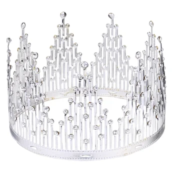 1pc Crystal Crown Cake Topper Crystal Tiara Children Hair Ornamnets for Wedding birthday Party Cake Decoration (Silver)
1pc Crystal Crown Cake Topper Crystal Tiara Children Hair Ornamnets for Wedding birthday Party Cake Decoration (Silver)
