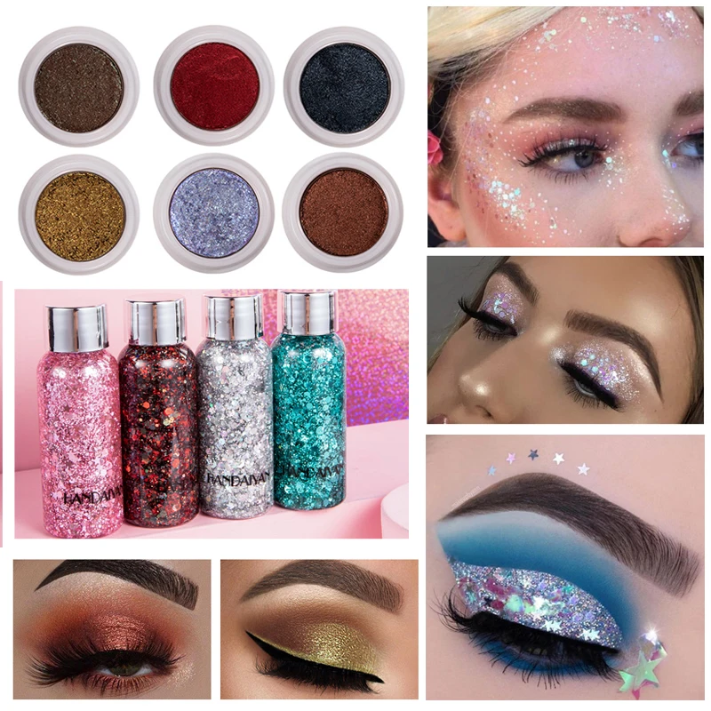 Glitter Eye Shadow Powder Shimmer Matte Eyeshadow Palette Eye Cosmetic Makeup Sequins Pigment Eyes Loose Powder Face Highlighter
Glitter Eye Shadow Powder Shimmer Matte Eyeshadow Palette Eye Cosmetic Makeup Sequins Pigment Eyes Loose Powder Face Highlighter