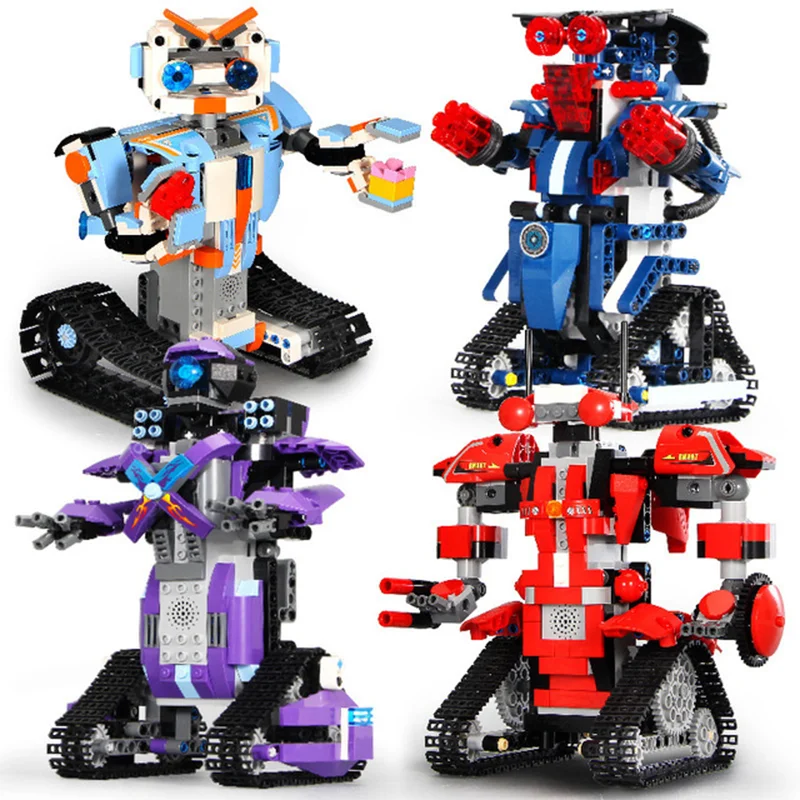 Building block assembly electric assembly robot technology remote control toy boy gift
Building block assembly electric assembly robot technology remote control toy boy gift