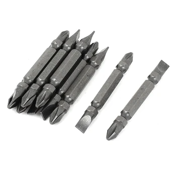 Magnetic Hex Shank Phillips Slotted Double End Screwdriver Bits 10 Pcs
Magnetic Hex Shank Phillips Slotted Double End Screwdriver Bits 10 Pcs