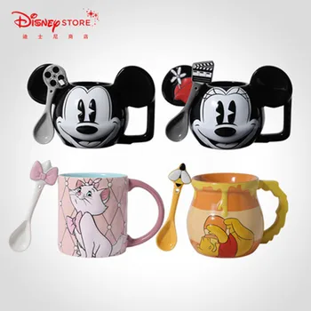 Disney Fashion Cute Cartoon Ceramic Water Cup Mickey Minnie Mary Cat Pooh With Spoon Mug Coffee Cup X4700
Disney Fashion Cute Cartoon Ceramic Water Cup Mickey Minnie Mary Cat Pooh With Spoon Mug Coffee Cup X4700