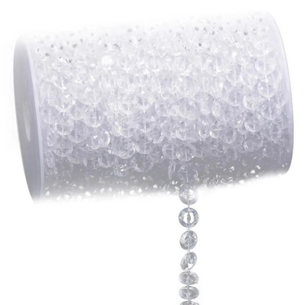 Acrylic Beads Strand Wedding Party Diamond Plastic Crystal Clear Beads String Line Chain Decorations Hanging Curtain
Acrylic Beads Strand Wedding Party Diamond Plastic Crystal Clear Beads String Line Chain Decorations Hanging Curtain