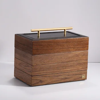 Top quality fashion women jewelry box brown wooden style women Jewelry Storage Case for Home Travel girl gift 200805-57
Top quality fashion women jewelry box brown wooden style women Jewelry Storage Case for Home Travel girl gift 200805-57