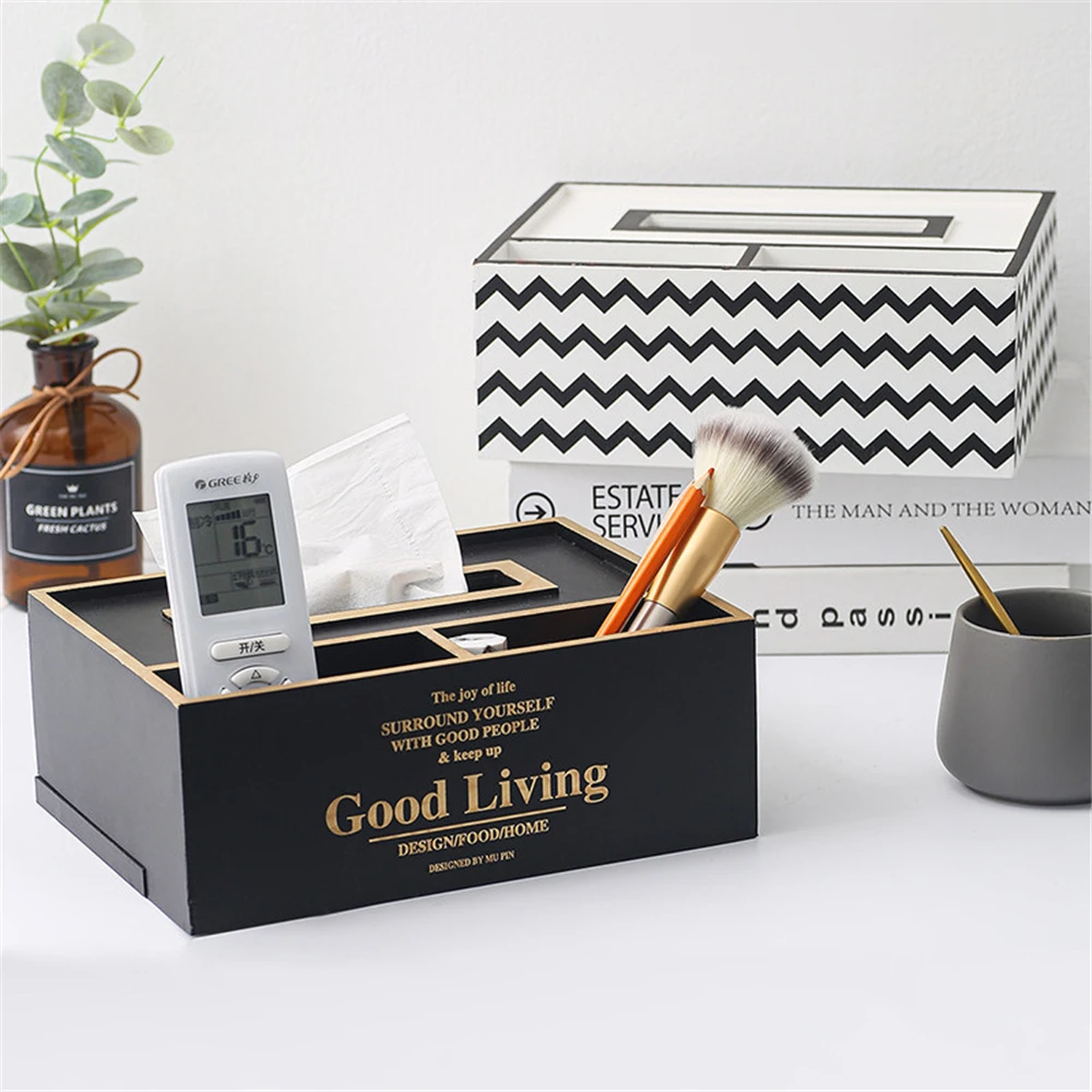 B-LIFE Wood Rectangular Tissue Box Cover with Storage Compartment Decorative Facial Tissue Box Holder Farmhouse Country Decor
B-LIFE Wood Rectangular Tissue Box Cover with Storage Compartment Decorative Facial Tissue Box Holder Farmhouse Country Decor