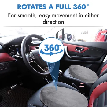 Car Seat Cushion 360 Degree Rotating Swivel Anti-skid Car Chair Seat Cushion Soft Solid Mats
Car Seat Cushion 360 Degree Rotating Swivel Anti-skid Car Chair Seat Cushion Soft Solid Mats