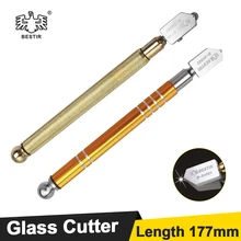 BESTIR Glass Cutter Diamond Roller Tile Glass Mirror Cutting Knife Aluminum Alloy Multifunction Portable Hand Tool Glass Cutting
BESTIR Glass Cutter Diamond Roller Tile Glass Mirror Cutting Knife Aluminum Alloy Multifunction Portable Hand Tool Glass Cutting