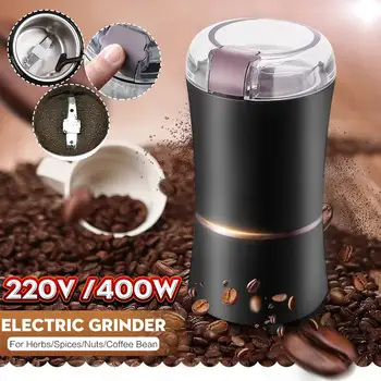Powerful 220V 400W Electric Coffee Grinder Machine Bean Blenders For Home Kitchen Office Home Use Coffee Maker/Spices /Nut /Seed
Powerful 220V 400W Electric Coffee Grinder Machine Bean Blenders For Home Kitchen Office Home Use Coffee Maker/Spices /Nut /Seed