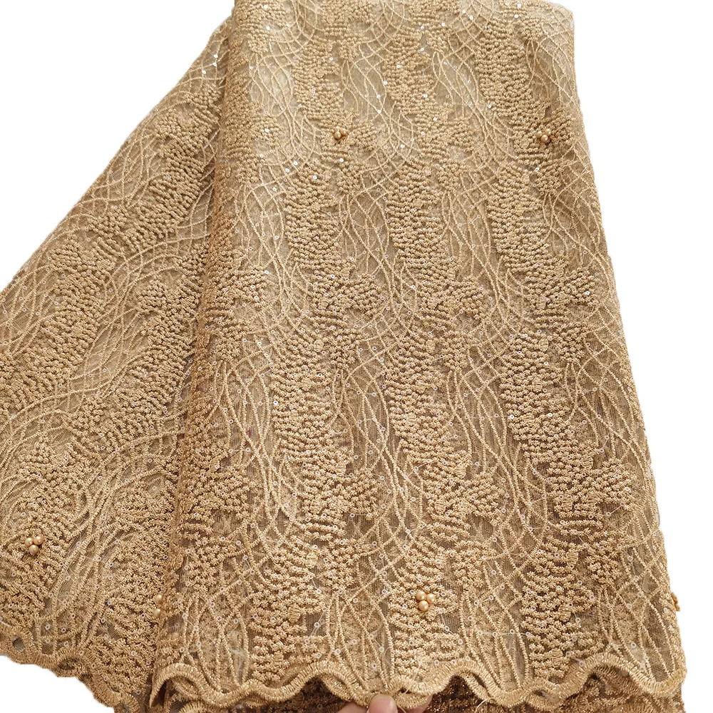 sequins african lace fabric (12)