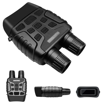 4x Zoom Digital Night Vision Binoculars with Camera Video Capability for Outdoor Hunting Caving Surveillance Observation
4x Zoom Digital Night Vision Binoculars with Camera Video Capability for Outdoor Hunting Caving Surveillance Observation