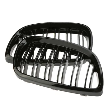1 Pair Car Front Double Slat Kidney Grille Grill for BMW E92 E93 316i 320d 320i 323i 325d 325i 330i 2006-2009 Car Stylin 
1 Pair Car Front Double Slat Kidney Grille Grill for BMW E92 E93 316i 320d 320i 323i 325d 325i 330i 2006-2009 Car Stylin