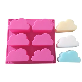 6 Holes Cloud Shape Silicone Mold For Baking Tools Cake Mousse Clouds Soap Mould Silicone Forms Soap Jelly Mold Ice Tray
6 Holes Cloud Shape Silicone Mold For Baking Tools Cake Mousse Clouds Soap Mould Silicone Forms Soap Jelly Mold Ice Tray