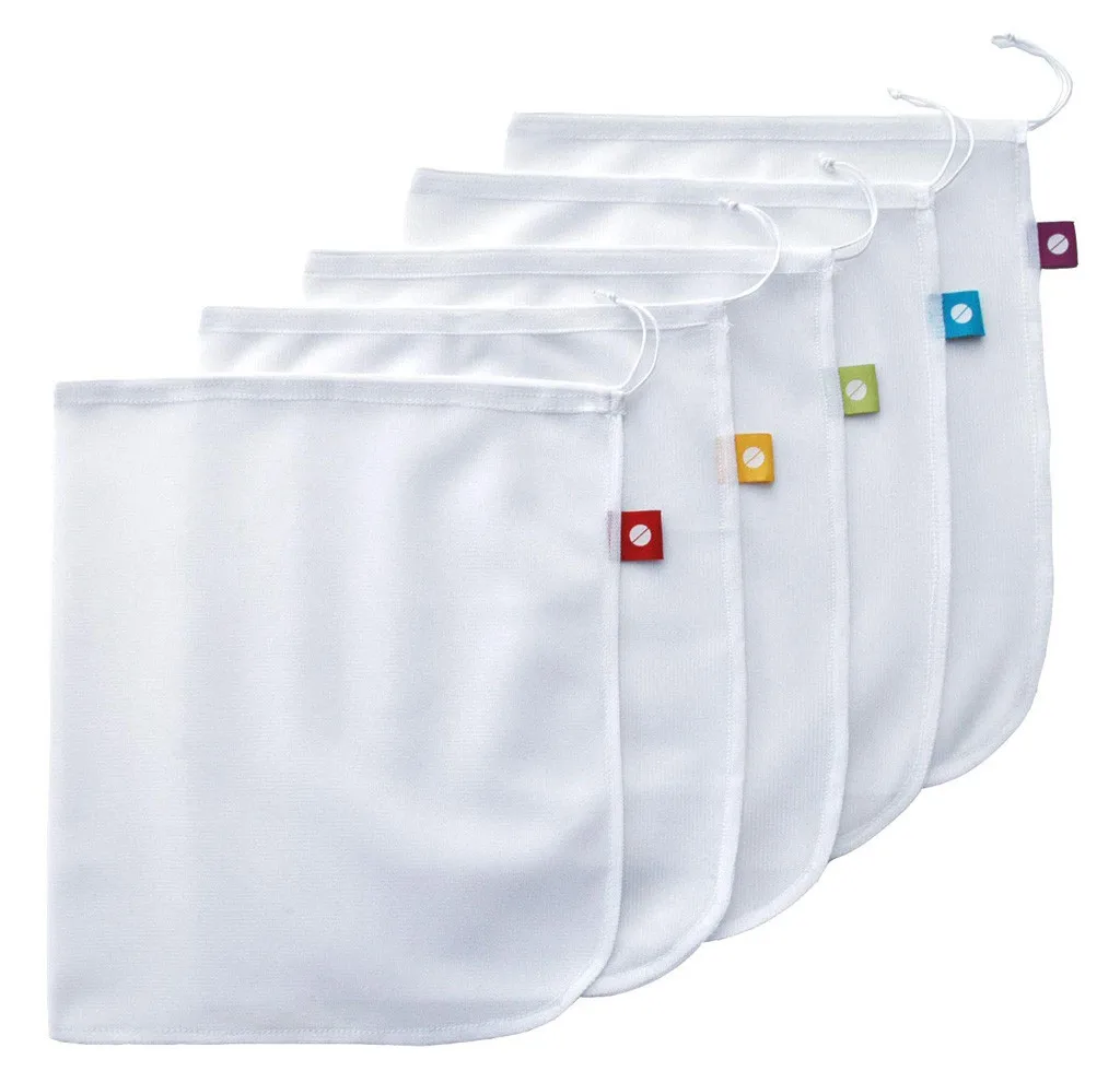 5pcs/set white Reusable Washable Mesh Bags for Fruits and Vegetables toys Sundries storage translucent Ultra lightweight bag
5pcs/set white Reusable Washable Mesh Bags for Fruits and Vegetables toys Sundries storage translucent Ultra lightweight bag