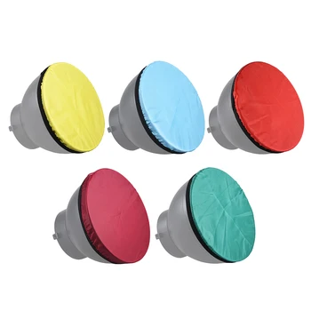 Anoder Photography Light Soft Flash Diffuser Cloth Kit for 7" 180mm Standard Studio Strobe Reflector 5 Colors/Set
Anoder Photography Light Soft Flash Diffuser Cloth Kit for 7" 180mm Standard Studio Strobe Reflector 5 Colors/Set