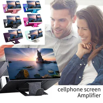 NEW HD Video Amplifier Magnifying Glass Universal Mobile Phone 3D Screen Stand Bracket Phone Holder practical Home projector
NEW HD Video Amplifier Magnifying Glass Universal Mobile Phone 3D Screen Stand Bracket Phone Holder practical Home projector