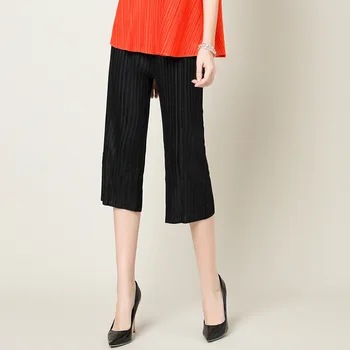 Pleated Pants Women's Solid Color Versatile 2020 Summer Thin Capris Loose Straight Casual Pants
Pleated Pants Women's Solid Color Versatile 2020 Summer Thin Capris Loose Straight Casual Pants
